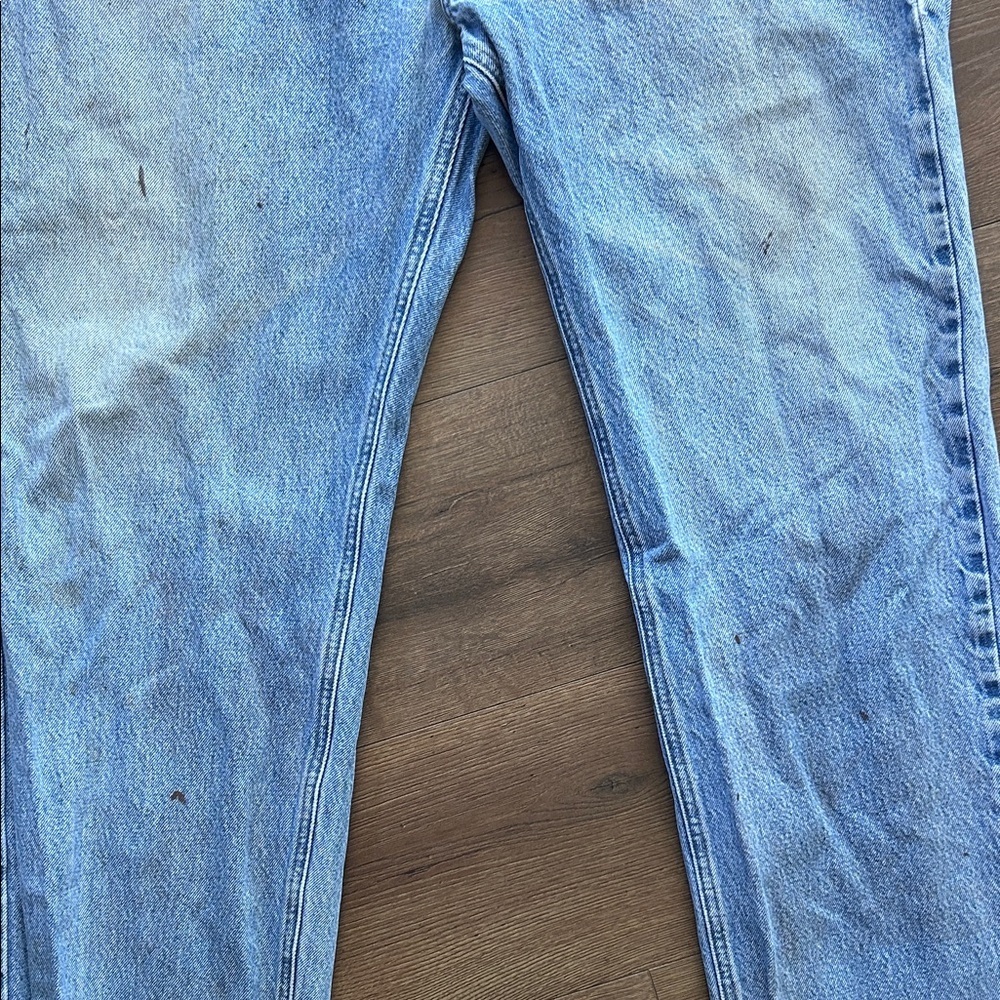 Carhartt vintage Straight Light Blue Men's Jeans ! 40x32 - Picture 8 of 12